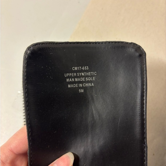 Dolls Kill Black Combat Lace-Up Knee-High Boots - Picture 6 of 8